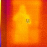 Spegel där skärmen varit av i 15 minuter